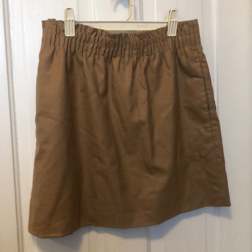J.Crew Factory Tan Sidewalk Skirt
